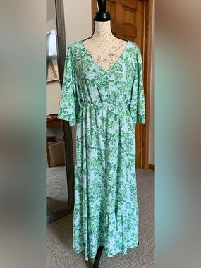 Mary Square Melissa Island Maxi Dress size Small